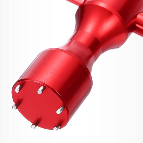 HARFINGTON Golf Putter Wrench Aluminum Alloy 6 Pin Hole Tool Red, 71mm x 80mm (2.8" x 3.15") in Saudi Arabia