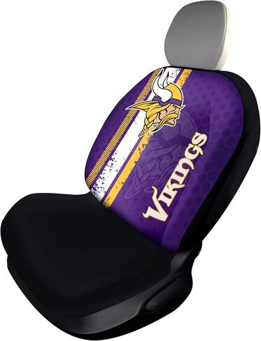 FANMATS NFL - غطاء مقعد Minnesota Vikings SEATCOVERRALY-Minnesota Vikings Rally - تصميم زاهي بالألوان الكاملة - قطعة واحدة in Saudi Arabia