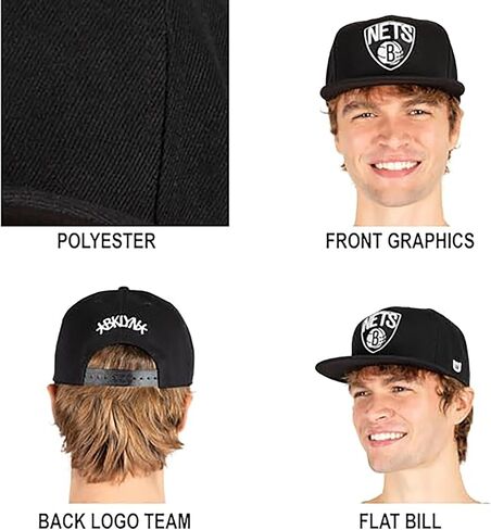 Ultra Game Men’s NBA Official Twill Snap Back Ultimate Baseball Cap Hat in Saudi Arabia