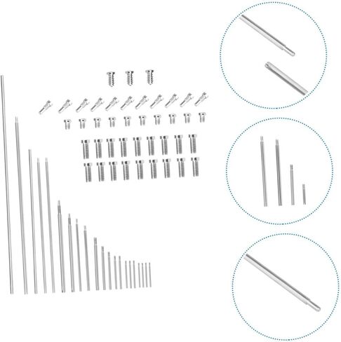 مجموعة واحدة من أدوات إصلاح المزمار مع مسامير عصي عمود ملولبة لصيانة أدوات النفخ الخشبية، ملحقات المزمار الأساسية لسهولة الإصلاح واستبدال الفلين in Kuwait
