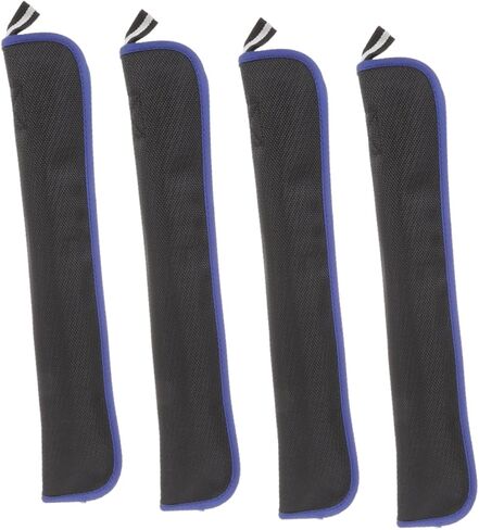 Kisangel 4pcs Waterproof Oxford Fabric Recorder Carry Case for Flutes and Saxophones Portable Music Instrument Storage Bag with Detachable Straps in Kuwait
