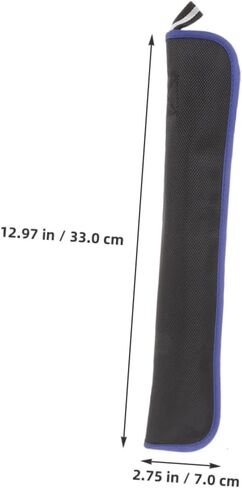 Kisangel 4pcs Waterproof Oxford Fabric Recorder Carry Case for Flutes and Saxophones Portable Music Instrument Storage Bag with Detachable Straps in Kuwait