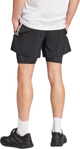 شورت أديداس Own The Run Climacool ثنائي في واحد و5 جيوب للرجال in Saudi Arabia