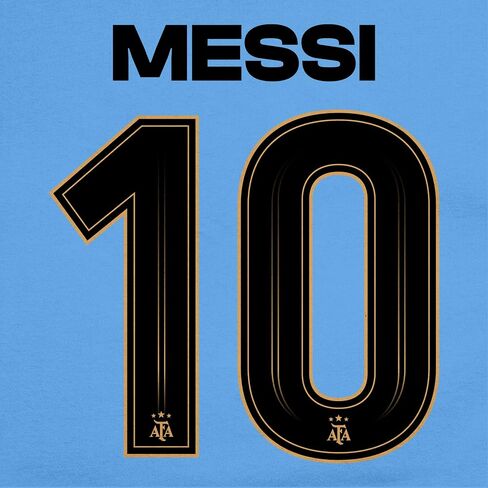 بلوفر بغطاء للرأس من Icon Sports مرخص رسميًا من الاتحاد الأرجنتيني لكرة القدم ليونيل ميسي - للأطفال من الجنسين in Saudi Arabia
