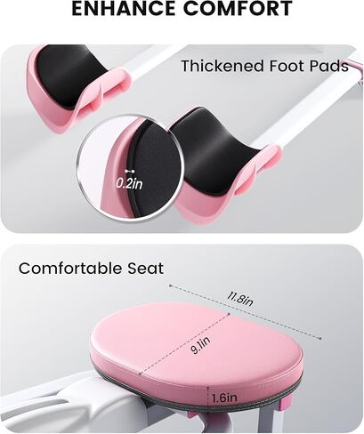 آلة منفصلة للمرونة، آلة تمديد الساق بطول قابل للتعديل وتوسيع 0-180 درجة، مدرب تقسيم الساق مناسب للرقص/اليوغا/التشجيع/الباليه وتمارين الصالة الرياضية المنزلية in Kuwait