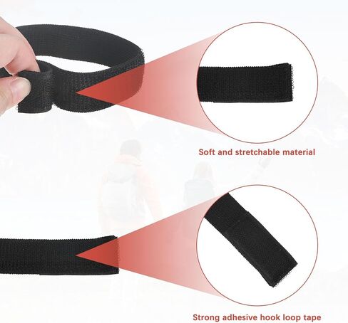 Boot Straps for Cowboy Boots - Cycling Safety Bind Pant Bands Use for Cycling & Jogging, & Camping - Adjustable Elastic Bike Ankle Leg Straps in Saudi Arabia