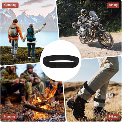 Boot Straps for Cowboy Boots - Cycling Safety Bind Pant Bands Use for Cycling & Jogging, & Camping - Adjustable Elastic Bike Ankle Leg Straps in Saudi Arabia