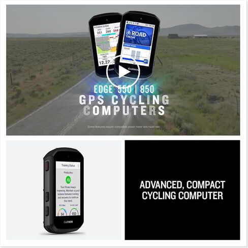 Garmin® Edge® 850، كمبيوتر مضغوط لركوب الدراجات مزود بنظام تحديد المواقع العالمي (GPS)، شاشة لمس ملونة زاهية، رسم خرائط خاصة بالدراجة، تدريب متقدم ورؤى حول الأداء in Saudi Arabia