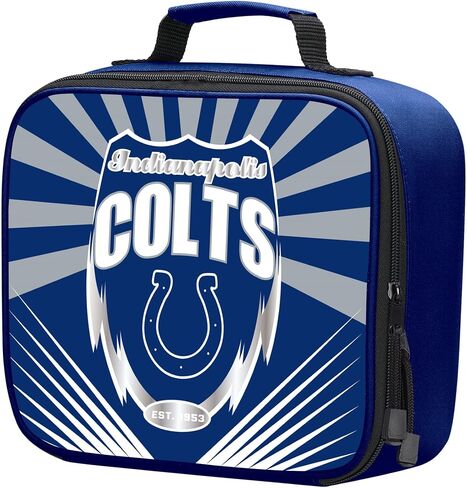 NORTHWEST NFL Indianapolis Colts صندوق غداء معزول ناعم الجوانب، ألوان الفريق، لايتنينج in Saudi Arabia