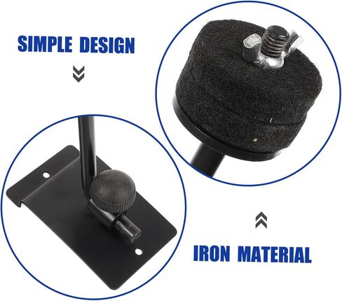 Kisangel Cymbal Arm Stand Holder Metal Cymbal Display Stand for Storing Showcasing Cymbals Durable Construction Simple Protective Design for Drum Kits Percussion in Saudi Arabia