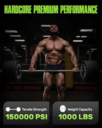 PB01 7FT Olympic Barbell، شريط الوزن مع قبضة مخرشة للقرفصاء، الرفع الميت، رفع الأثقال، تدريب القوة، ضغط مقاعد البدلاء، يناسب لوحات الوزن القياسية 2 بوصة، سعة 1000 رطل in Kuwait