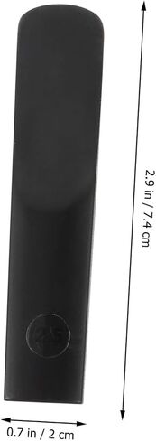 GALPADA 3Pcs Alto Saxophone Reeds Black ABS Resin Woodwind Reeds for Music Instruments Durable and Essential Sax Components in Saudi Arabia