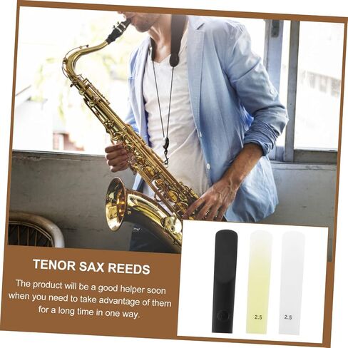 GALPADA 3Pcs Alto Saxophone Reeds Black ABS Resin Woodwind Reeds for Music Instruments Durable and Essential Sax Components in Saudi Arabia