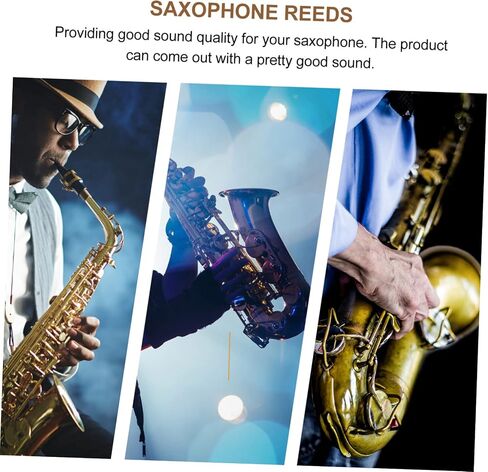 GALPADA 3Pcs Alto Saxophone Reeds Black ABS Resin Woodwind Reeds for Music Instruments Durable and Essential Sax Components in Saudi Arabia