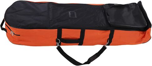 Travel Golf Bag, Foldable Golf Travel Bags for Airlines with Wheels, 14.17 x 8.66 x 52.36in, Polyester Material in Saudi Arabia