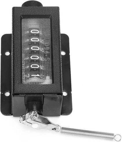 Hand Clicker Counter, Tally Counter Clicker with Accessible Reset Knob 0-999999 6 Digit Resettable for Sports Equipment, Machinery in Saudi Arabia