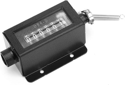 Hand Clicker Counter, Tally Counter Clicker with Accessible Reset Knob 0-999999 6 Digit Resettable for Sports Equipment, Machinery in Saudi Arabia