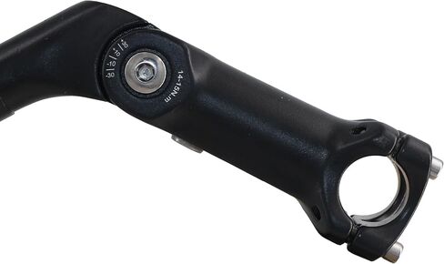 Adjustable Bike Stem, 13 inch Length, 80 Degree Adjustable Range, Aluminum Alloy, Dual Clamp Size 25.4/31.8mm in Saudi Arabia