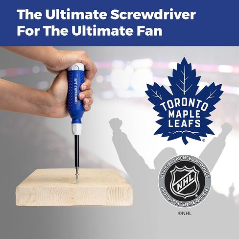 مفك براغي MEGAPRO® NHL® Team Edition متعدد البتات | مرخص رسميًا من NHL® Gear | مفك براغي متين ومريح وذو جودة احترافية (®New Jersey Devils) in Kuwait