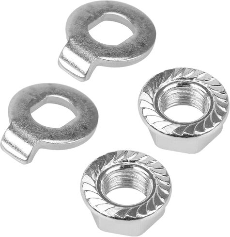 2 PCS Steel Washer & 2 PCS Motor Screw Set for M14, Anti-Rotation Torque Parts for Electric Bike Bicycle Hub Motor, Ebike Scooter Repair Accessory in Saudi Arabia