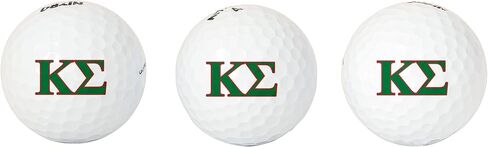 Desert Cactus Kappa Sigma Golf Balls 3 Pack Full Color Golf Ball (Letter) in Saudi Arabia
