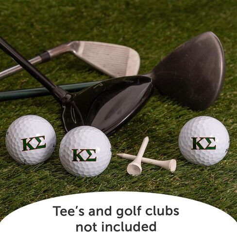 Desert Cactus Kappa Sigma Golf Balls 3 Pack Full Color Golf Ball (Letter) in Saudi Arabia