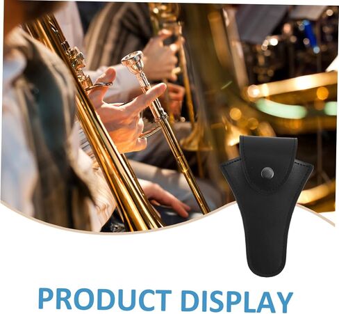 Kisangel 2pcs Mouthpiece Storage Bag for Musical Instruments Lightweight and Portable Accessory Pouch Chic Black Design for and Practice for Musicians and Music in Saudi Arabia