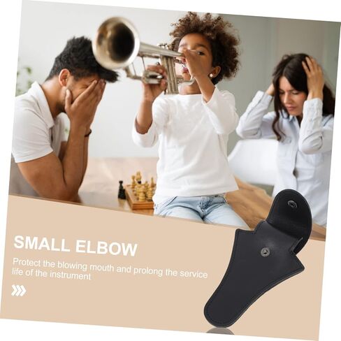 Horn Bag for Trumpet Supplies Musical Instrument Parts Cover Practical Black in Saudi Arabia