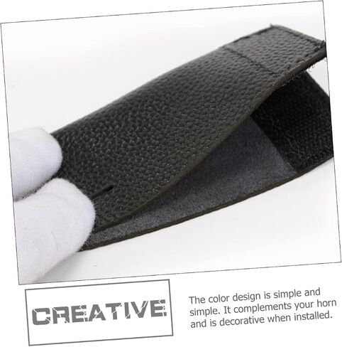 Vaguelly French Horn Hand Guard Protective Pad for Horns Lightweight and Easy to Install Prevents and Surface Damage present for Musicians in Saudi Arabia