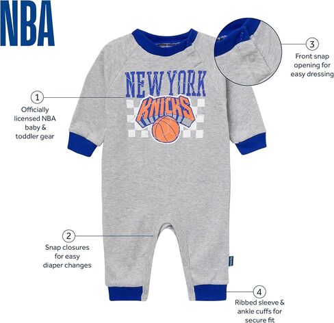 Gerber NBA unisex-baby Nba Team Coverall in Saudi Arabia