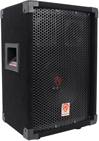 Rockville (2) RSG8 8 300 Watt 2-Way 8-Ohm Passive DJ PA Speaker +Stands +Cables in Saudi Arabia
