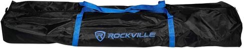 Rockville (2) RSG8 8 300 Watt 2-Way 8-Ohm Passive DJ PA Speaker +Stands +Cables in Saudi Arabia