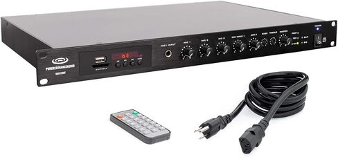 مجموعة سماعات السقف Pure Resonance Audio C3 مع RMA120BT 120 واط ومضخم صوت بلوتوث وسلك مكبر الصوت - نظام صوت المكتب (10 عناصر) in Kuwait