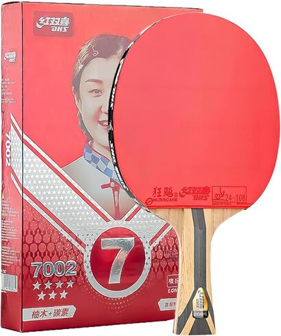 مضارب تنس الطاولة ذات المستوى الاحترافي من Ping Pong Paddles - معتمد من ITTF - مجداف Ping Pong للتحكم المتقدم والسرعة - مضرب تنس الطاولة للاعبين الهجوميين in Kuwait