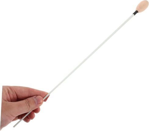 عصا توصيل احترافية بمقبض من الخشب الصلب لمديري الموسيقى وقادة السمفونية وموصلات الكورال، قبضة متينة ومريحة للتحكم الدقيق في الموسيقى in Kuwait