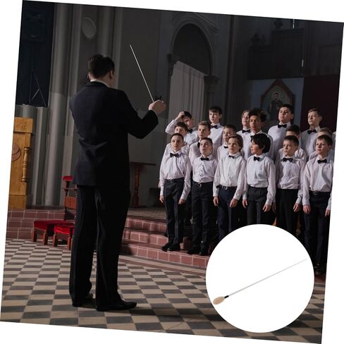 Professional Conducting Stick with Ergonomic Wood Handle for Orchestra Choral and Stage Performances Enhanced Control Precision for Music Directors and Band Leaders in Saudi Arabia