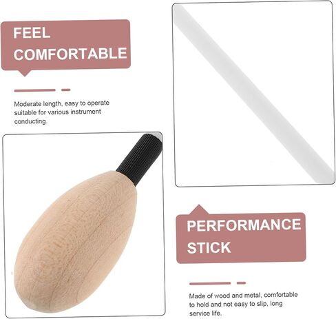 Professional Conducting Stick with Ergonomic Wood Handle for Orchestra Choral and Stage Performances Enhanced Control Precision for Music Directors and Band Leaders in Saudi Arabia