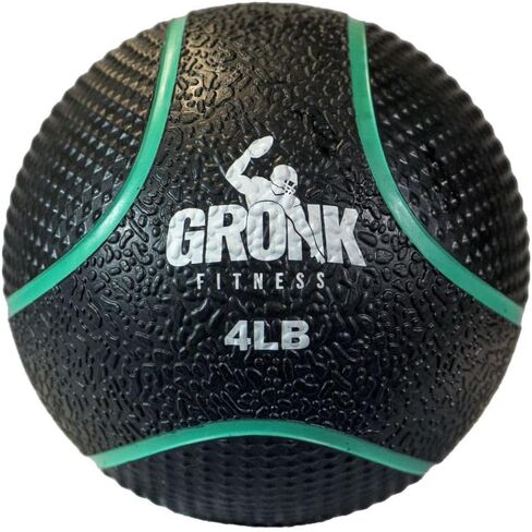 Gronk Fitness Premium Medicine Ball | Non-Slip Weighted Medicine Ball | Great Wall Ball for Full Body Workouts | Perfect for Strength & Conditioning Exercises in Saudi Arabia