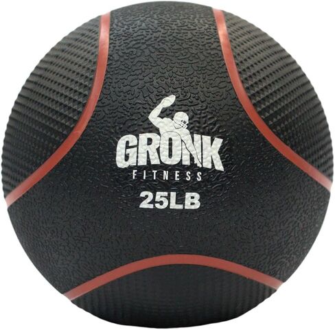 Gronk Fitness Premium Medicine Ball | Non-Slip Weighted Medicine Ball | Great Wall Ball for Full Body Workouts | Perfect for Strength & Conditioning Exercises in Saudi Arabia