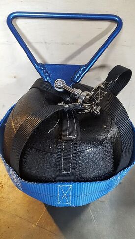 Indoor Weight Throw Bag & Handle PRACTICE ONLY (SLAM BALL NOT INCLUDED) in Kuwait