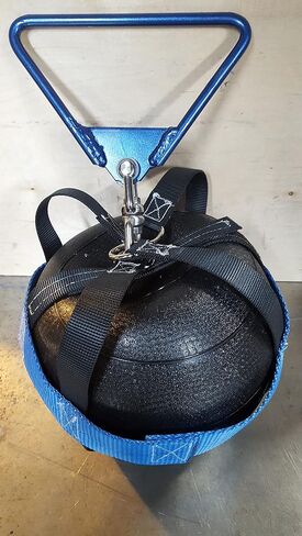 Indoor Weight Throw Bag & Handle PRACTICE ONLY (SLAM BALL NOT INCLUDED) in Kuwait