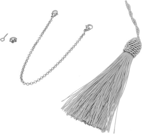 Totority Durable Thumb Piano Tremolo Chain Tone Kalimba Tassel Decor DIY Accessory for Enhanced Musical Performance in Saudi Arabia