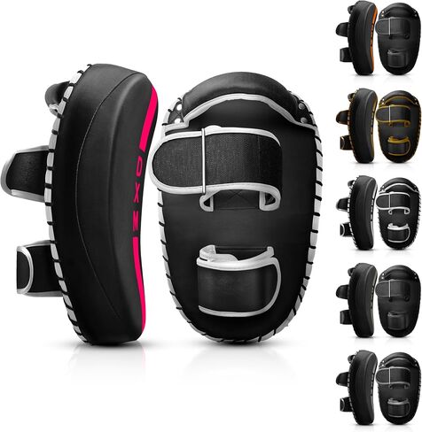 DXM SPORTS Muay Thai Pads Kickboxing Equipment Martial Arts Training Kick Pads for MMA, Taekwondo, Karate – Ideal for Kicks, Knees and Punches in Martial Arts Training (ONE PAD ONLY) in Kuwait