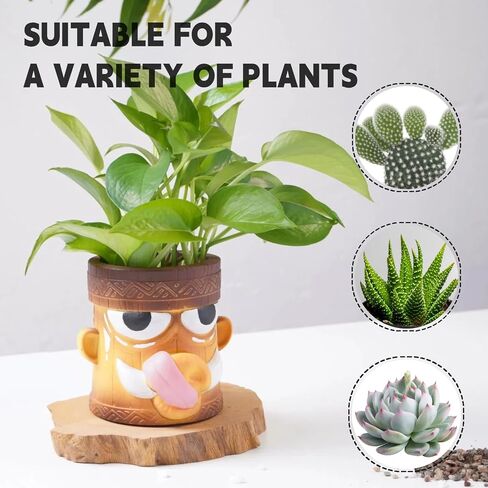 Wild Boar Decorative Pen Holder, Multi-Purpose Storage Vase with Drainage Holes, Desktop Organizer in Saudi Arabia