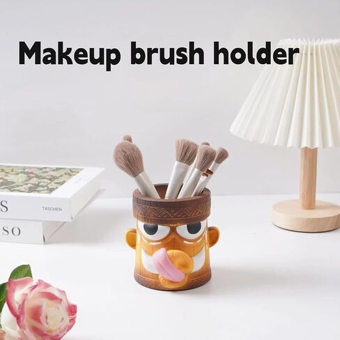 Wild Boar Decorative Pen Holder, Multi-Purpose Storage Vase with Drainage Holes, Desktop Organizer in Saudi Arabia