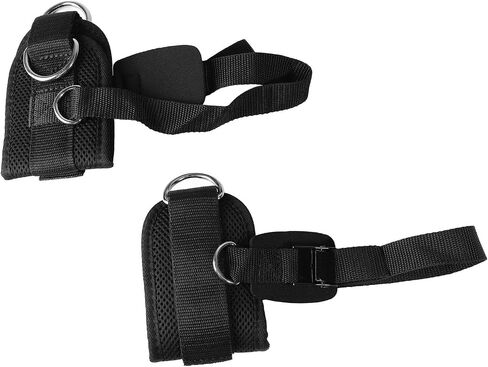 Ankle Straps for Cable Machines, Ankle Straps with D, Comfortable Polyester Foot Support for Leg Extension, Hip Abductors, and Glute Workouts, Includes Buckle in Saudi Arabia