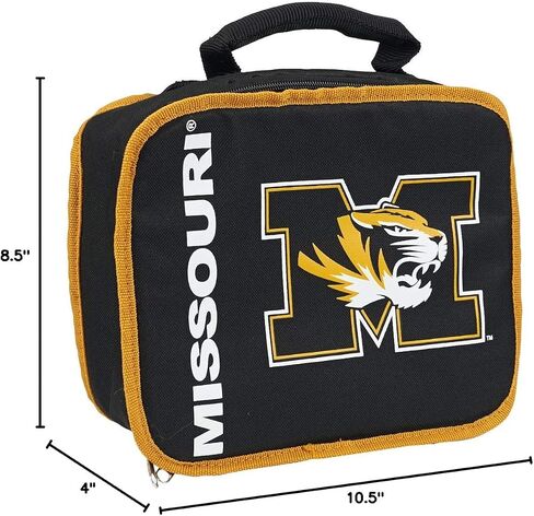 مجموعة غداء Northwest NCAA Missouri Tigers للجنسين للبالغين، مقاس 10.5 بوصة × 8.5 بوصة × 4 بوصة، معزولة in Saudi Arabia