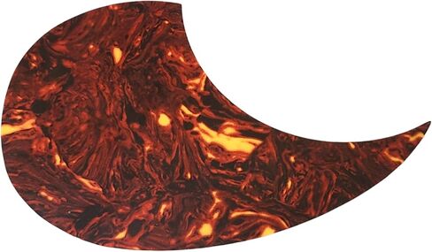 جيتار صوتي من Musician Outfitters OM 18V Style Pickguard غلاف سلحفاة ذاتي اللصق (بني داكن) in Saudi Arabia