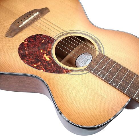 جيتار صوتي من Musician Outfitters OM 18V Style Pickguard غلاف سلحفاة ذاتي اللصق (بني داكن) in Saudi Arabia