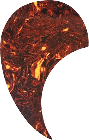 جيتار صوتي من Musician Outfitters OM 18V Style Pickguard غلاف سلحفاة ذاتي اللصق (بني داكن) in Saudi Arabia